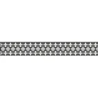 GROJA Steckzaun Designeinsatz Oriental 180 x 30 cm DB703