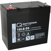 Quality Batteries Q-Batteries 12LS-55 / 12V 55Ah Blei Akku