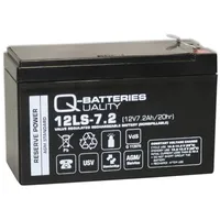 Quality Batteries Ersatzkku für Eaton PowerwareUSV-Anlage 12V 7,2Ah 6,3mm