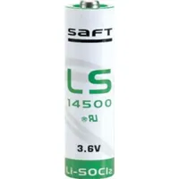 Saft LS 14500 AA Lithium-Batterie 3,6V 2600mAh