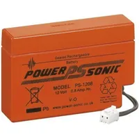Powersonic PS-1208 JST 12V 0,8Ah Blei-Vlies Akku AGM mit
