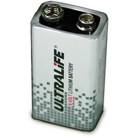 Ultralife U9VL-J-P - 9V Block Power Cell Lithium Batterie