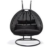 Home Deluxe Hängesessel Twin schwarz