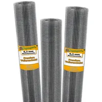 Aquagart 60m x 1m Volierendraht 6,3mm Drahtgitter Schweissgitter Wühlmausgitter