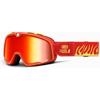 100% Barstow Death Spray Motorrad Brille verspiegelt Red Mirror