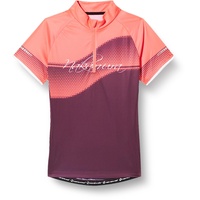 Nakamura Damen Fiona Ii T-Shirt, Dunkelviolett/Red Ligh, 44