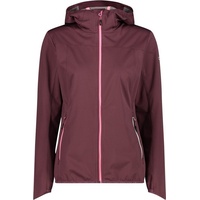 CMP Woman Jacket Fix Hood Plum 36