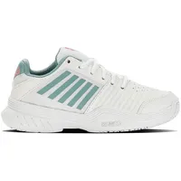 K-Swiss Performance Court Express Omni Tennis Shoe, White/Nile Blue/Desert