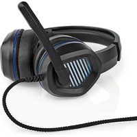 Nedis GHST410BK Kopfhörer & Headset Kabelgebunden Kopfband Gaming USB