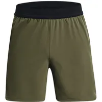 Under Armour Peak Woven Shorts marine od green black