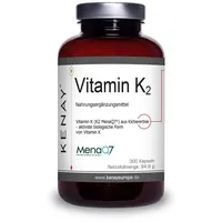Kenay Vitamin K2 MenaQ7 | 100mcg 300 Kapseln |Kenay
