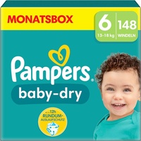 Pampers Baby-Dry Gr. 6 (13-18 kg) 148 St.