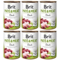 Brit PATE & MEAT DUCK 6 x 400g
