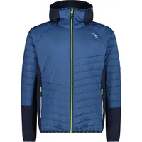 CMP MAN HYBRID JACKET FIX Hood dusty blue 48