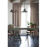 ELBERSDRUCKE Verdunklungsvorhang mit verdeckten Schlaufen Sundown 09 beige verdunkelnd