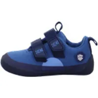 Affenzahn Barfußschuh Baumwolle Lucky Bär blau - Blau