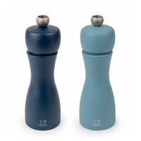 Peugeot Tahiti Salz-/ Pfeffermühle Duo Set  15 cm mitternacht/azure