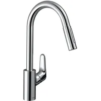 Hansgrohe Focus M41 Einhebel-Küchenmischer 240, Eco, 2 Strahlarten, 31833000,