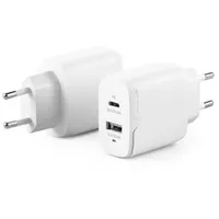 Alogic 2-Port 32W Rapid-Power USB-C GaN-Wandladegerät weiß