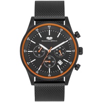 RHODENWALD & SÖHNE - Chronograph Goodwill in Schwarz Edelstahl