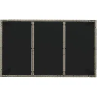 VidaXL 5-tlg. Garten-Essgruppe mit Kissen Grau Poly Rattan
