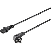 Sygonix SY-5042712 Kaltgeräte Anschlusskabel Schwarz 2.00 m