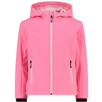 CMP Jungen Softshelljacke Für Kinder Mit Fester Kapuze, Rosa
