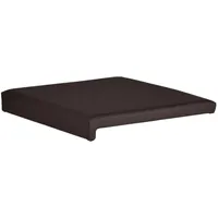 Lycce Bankauflage 40 x 35 x 6 cm braun
