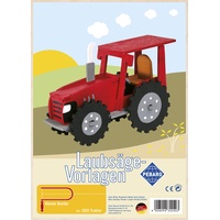 Pebaro Laubsägevorlage Traktor,