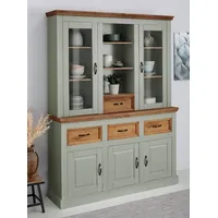 Home Affaire Buffet »Selma«, aus massivem Kiefernholz, mit Griffen