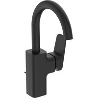 Ideal Standard Waschtischarmatur Ceraplan H200 mit Ablaufgarnitur Schwarz Matt