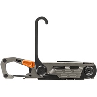 Gerber Multi-Tool Stakeout Mit Frame-Lock Verriegelung und Karabiner, Silber,
