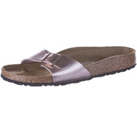 Birkenstock Madrid Birko-Flor schmal metallic copper 41