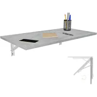 KDR Produktgestaltung Wandklapptisch Schreibtisch Tischplatte 80x40 cm in Betonoptik