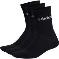 Adidas Linear Crew Cushioned Socken 3er Pack Black /