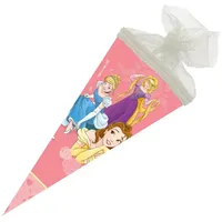 NESTLER Schultüte Disney Princess Just Shine, 22cm Tüll Zuckertüte