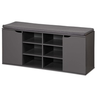 KESPER Schuhschrank mit Sitzkissen, Material: Faserplatte, Maße: B103,5 x