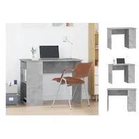 VidaXL Schreibtisch Betongrau