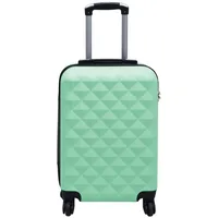 VidaXL Hartschalen-Trolley Minzgrün ABS