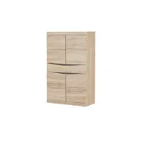 Möbel Kraft Highboard ¦ holzfarben ¦ Maße (cm): B: