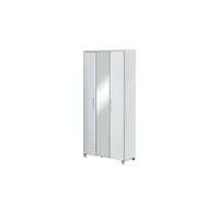 Möbel Kraft SANTINA Dielenschrank 90x37x193 weiß
