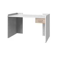 Höffner Schreibtisch ¦ weiß ¦ Maße (cm): B: 124