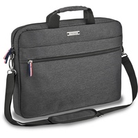 PEDEA Laptoptasche URBAN slim 39,6cm 15.6" Notebooktasche, grau