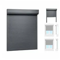 VidaXL Rollladen Aluminium 100x130 cm Anthrazit