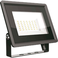 V-Tac VT-4934 4000K LED Wandleuchte schwarz 6744 LED-Außenstrahler EEK:
