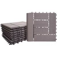MCW WPC Bodenfliese Sarthe 30 x 30 cm grau