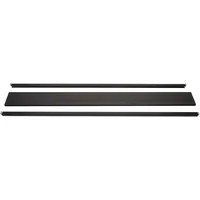 MCW Sichtschutz Savoie-A 180 x 15 cm schwarz inkl.