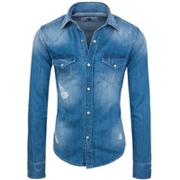 Rock Creek Hemd Jeanshemd Regular Fit