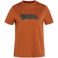 Fjällräven Logo Kurzarm-t-shirt - Terracotta Brown - XS