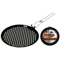 Onshop24.eu Grillpfanne Ø 33 cm Metall schwarz
